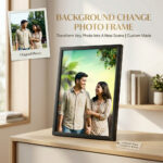 Background Change Photo Frame - Custom Photo Editing | Magizh Creation