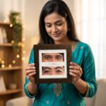 💞 Couple Soulful Eye Frame by Magizh Creation – The Art of Love - Image 2