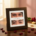 💞 Couple Soulful Eye Frame by Magizh Creation – The Art of Love