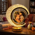 3D Crystal Glowing Moon Lamp - Image 3