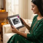 Personalized Couple's Eye Photo Frame - Merged Eye Art | Magizh Creation - Image 3