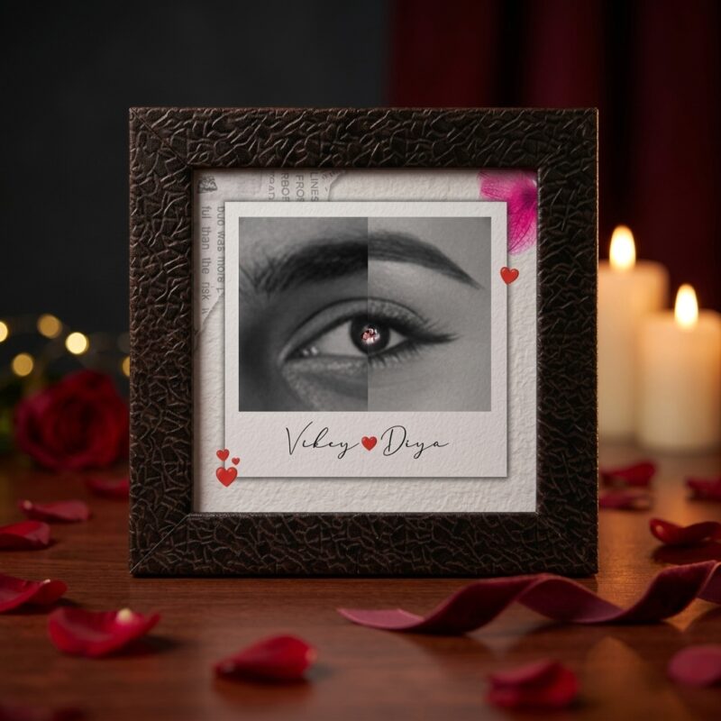 Personalized Couple Eye Frame