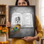 3D Open Book Digital Pencil Art Frame - Image 3