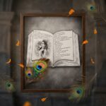 3D Open Book Digital Pencil Art Frame - Image 2