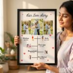 Our Love Story Milestone Photo Frame - Image 3