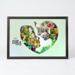 Romantic Couple Heart Collage Frame - Image 4