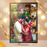 Custom Mosaic Photo Collage Frame