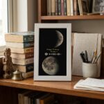 Custom Moon Phase Frame with Spotify Code - Image 3