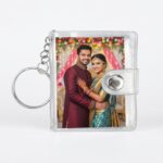 Personalized Mini Photo Album Keychain - Image 4