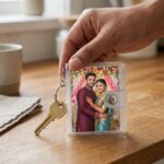 Personalized Mini Photo Album Keychain - Image 2