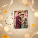 Personalized Mini Photo Album Keychain