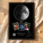 Moon & Star Secret Message Photo Frame
