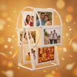 Double-Sided Photo Ferris Wheel Frame - Image 2