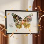 Beautiful Butterfly Photo Collage Frame