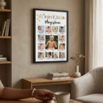 12 Months Baby Milestone Collage Frame - Image 3