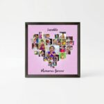 Romantic Heart Shaped Photo Collage Frame - Image 4