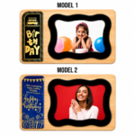 Personalized Gold Foil Tile Photo Frame (Birthday Special) – Custom Printed Photo Frame - Image 3