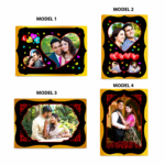 Personalized Double Layer LED Backlit Photo Frame (Couple Special) – Custom Printed Photo Frame - Image 3