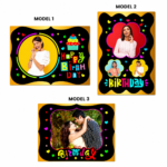 Personalized Double Layer LED Backlit Photo Frame (Birthday Special) – Custom Printed Photo Frame - Image 3