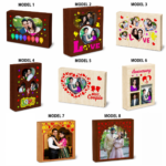 Personalized Box Type LED Photo Frame (Couples Special) – Custom Printed Photo Frame - Image 3