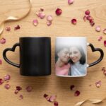 Heart Shape Handle Magic Photo Reveal Coffee Mug – Custom Printed Mug - Image 2