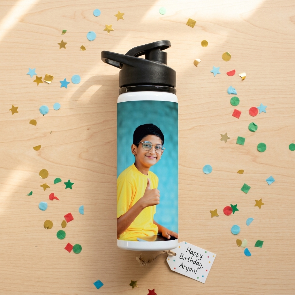 pomelli_photoshoot-1(24) Personalized Water Bottle (New Design) β Custom Printed Water Bottle - Image 1
