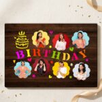 Personalized LED Backlit Photo Frame (Birthday Special) – Custom Printed Photo Frame