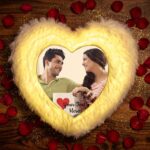 Personalized Photo LED Cushion – Custom Printed Pillow