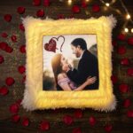 Personalized Photo LED Cushion – Custom Printed Pillow - Image 2