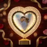 Personalized Photo Crystal LED Lamp – Custom Printed Crystal Lamp