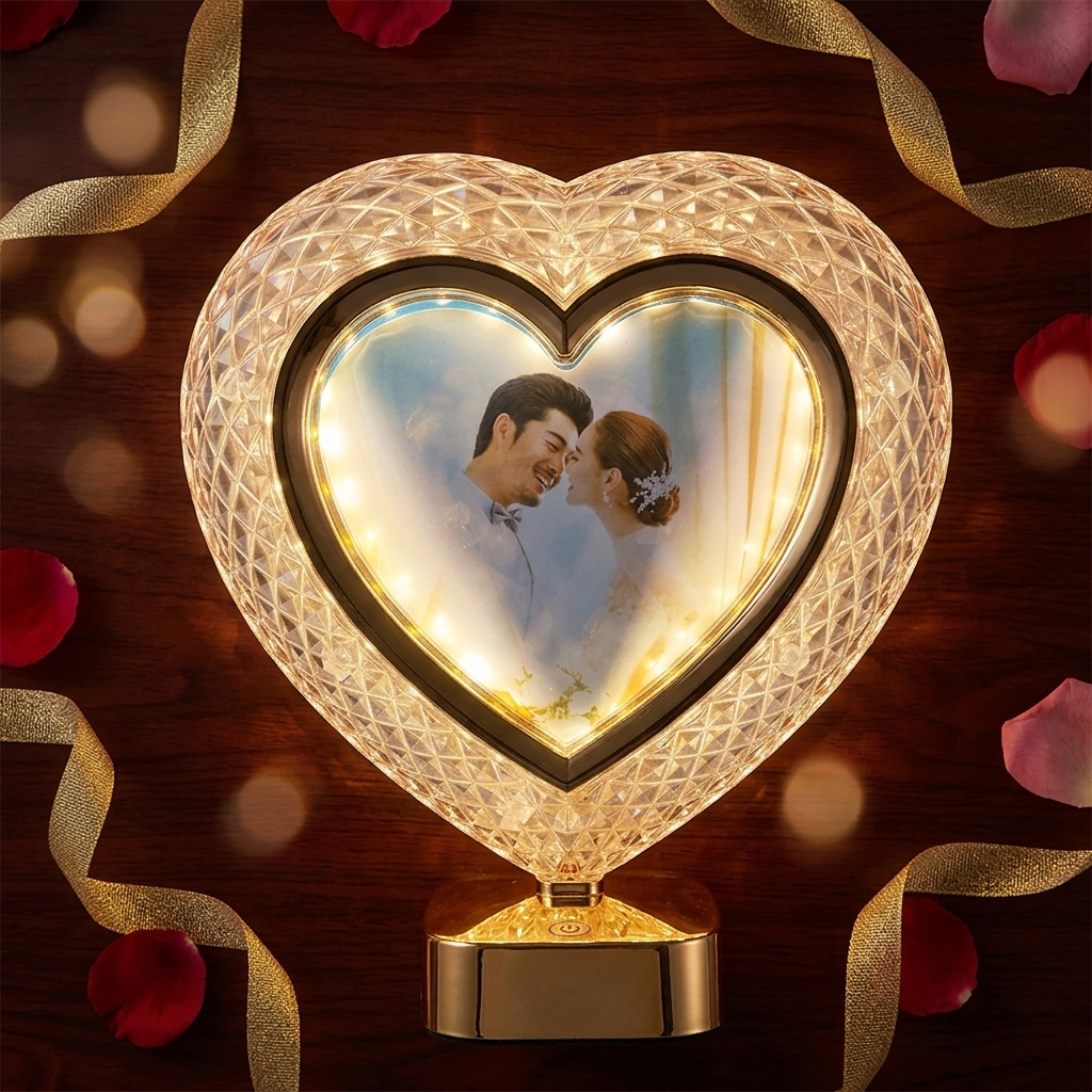pomelli_photoshoot-1(39) Personalized Photo Crystal LED Lamp โ Custom Printed Crystal Lamp - Image 1
