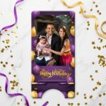 Personalized Photo Mobile Stand – Custom Printed Mobile Stand