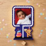 Personalized Wooden Photo Neon Light Frame – Custom Printed Neon Light Frame