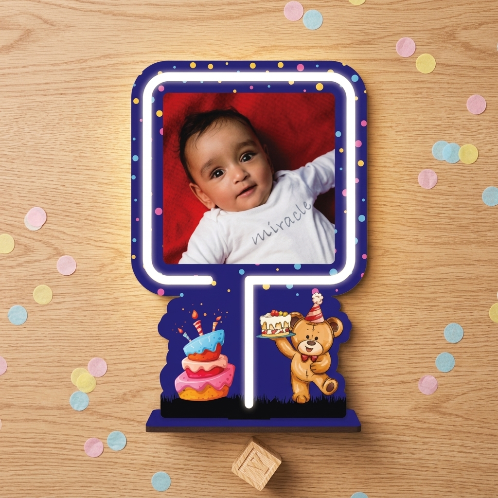 pomelli_photoshoot-1(49) Personalized Wooden Photo Neon Light Frame – Custom Printed Neon Light Frame - Image 1