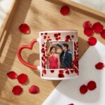 Heart Shape Handle Coffee Mug – Custom Printed Ceramic Mug - Image 4