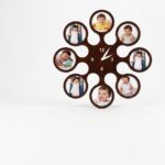 Personalized Sublimation Collage Wall Clock (Birthday Special) – Custom Printed Wall Clock - Image 5