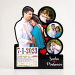 Personalized Wooden Photo Cutout Calendar – Custom Printed Wooden Calendar - Image 5