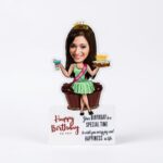 Personalized Wooden Caricature Photo Frame (Birthday Special) – Custom Printed Photo Frame - Image 5