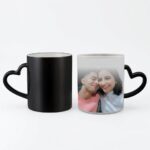 Heart Shape Handle Magic Photo Reveal Coffee Mug – Custom Printed Mug - Image 4
