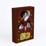 Personalized Box Type LED Photo Frame (Couples Special) – Custom Printed Photo Frame - Image 5