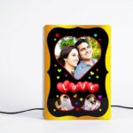 Personalized Double Layer LED Backlit Photo Frame (Couple Special) – Custom Printed Photo Frame - Image 5