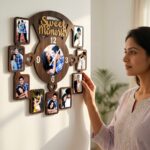 Personalized Sublimation Collage Wall Clock (Couple Special) – Custom Printed Wall Clock - Image 2