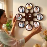 Personalized Sublimation Collage Wall Clock (Birthday Special) – Custom Printed Wall Clock - Image 2
