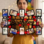 Personalized Sublimation Collage Wall Frame (Birthday Special) – Custom Printed Photo Frame - Image 2