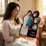 Personalized Wooden Photo Cutout Calendar – Custom Printed Wooden Calendar - Image 2