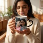 Heart Shape Handle Magic Photo Reveal Coffee Mug – Custom Printed Mug - Image 3