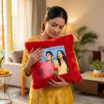 Personalized Photo Fur Cushion – Custom Printed Pillow - Image 4