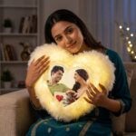 Personalized Photo LED Cushion – Custom Printed Pillow - Image 3