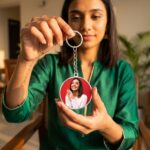 Personalized Photo Metal Keychain – Custom Printed Keychain - Image 2
