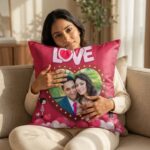Personalized Designer Photo Cushion – Custom Printed Pillow - Image 2